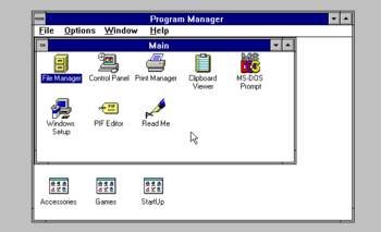 Microsoft Windows 3.1 (1992)